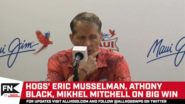 112122-Eric Musselman-Anthony Black-Mikhel Mitchell-Louisville-ah